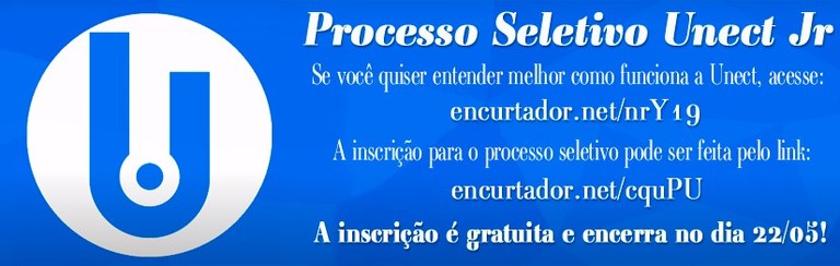 processo seletivo unect 21