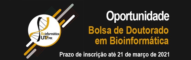 Bolsa de Doutorado em Bioinformática