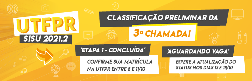 3ª chamada complementar