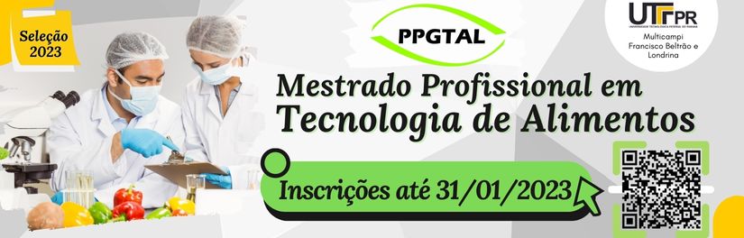 Mestrado Profissional em Tecnologia de Alimentos