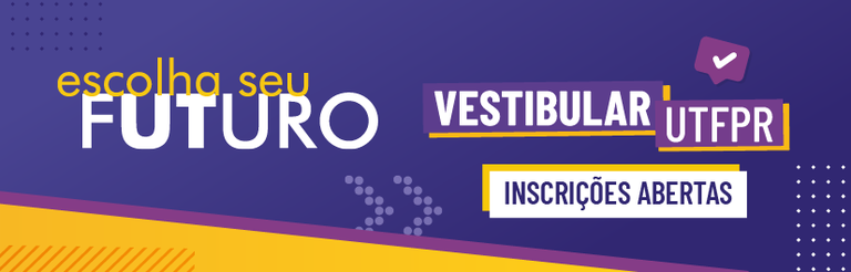 Vestibular: inscrições abertas