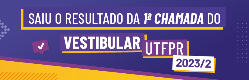 Vestibular 2023/2 - Resultado da 1ª chamada