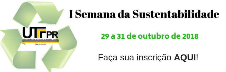 I Semana da Sustentabilidade