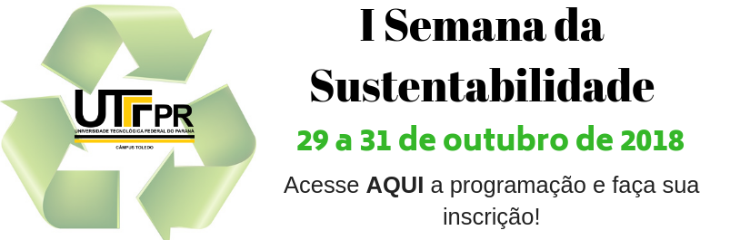 I SEMANA DA SUSTENTABILIDADE