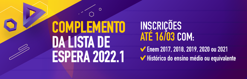 COMPLEMENTO DA LISTA DE ESPERA 2022.1