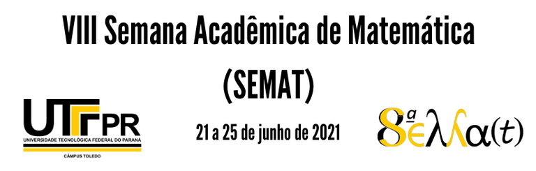 VIII Semana Acadêmica de Matemática