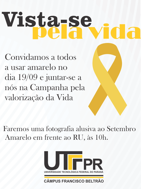 Setembro amarelo