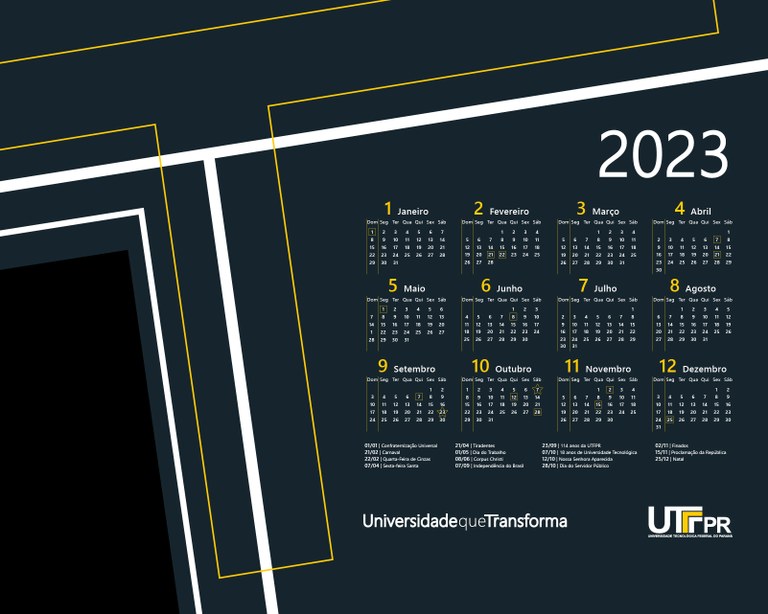 Calendário 2023 - 1600x1280