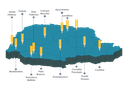 Mapa câmpus da UTFPR