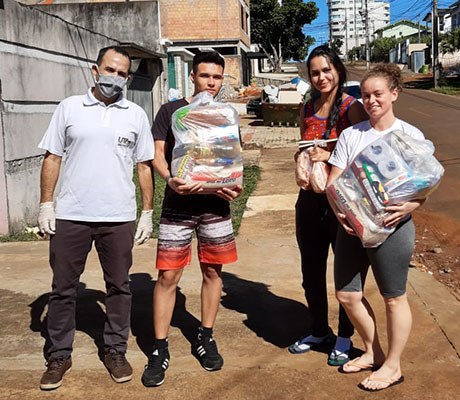 Entrega de cesta