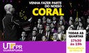 Foto de divulgação do coral de GP