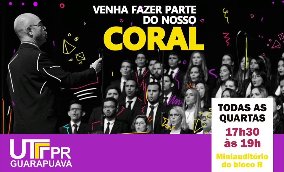 Foto de divulgação do coral de GP