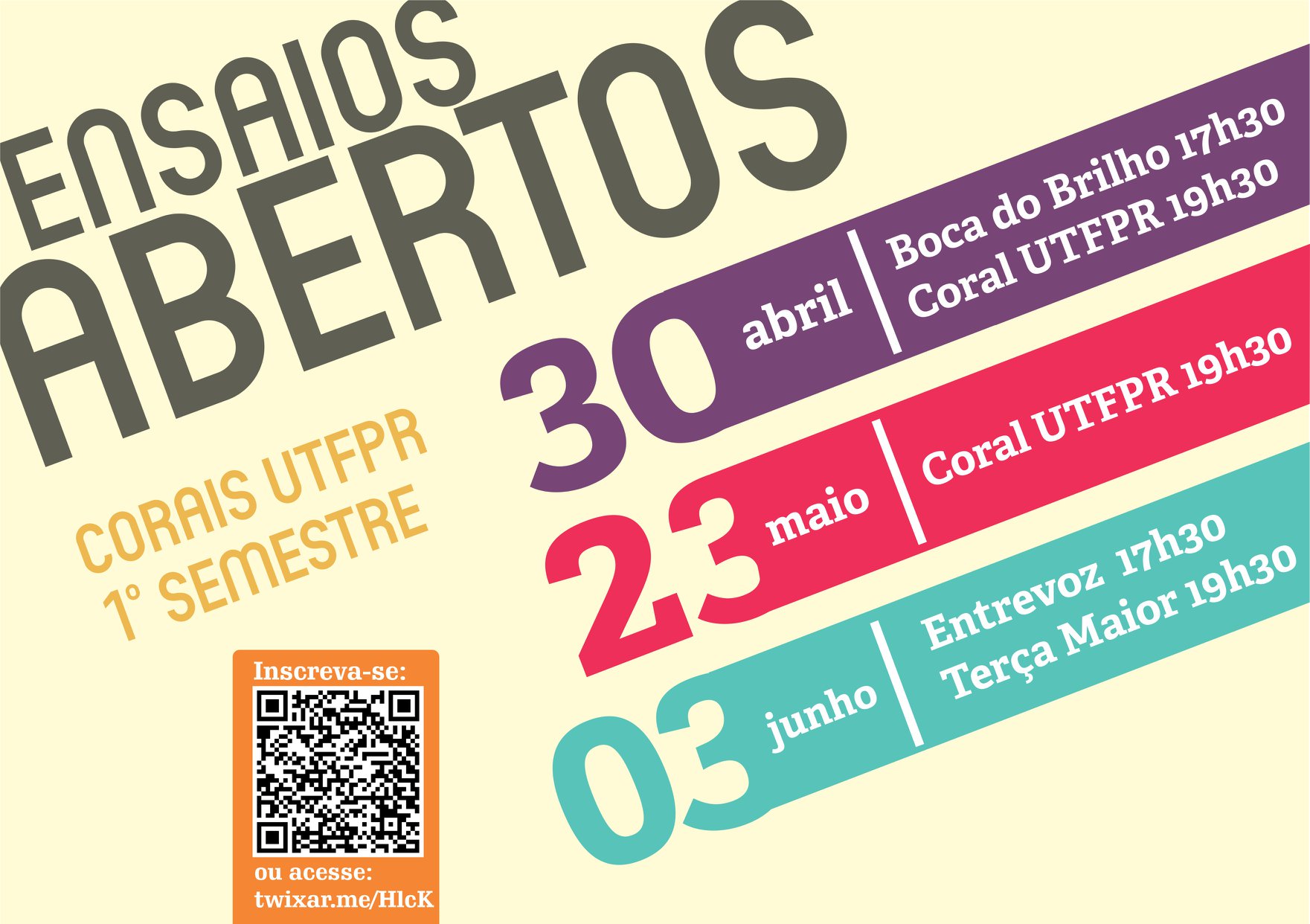 Ensaios Abertos Corais UTFPR