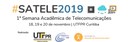 Entidades que apoiaram a realização da 1ª Semana Acadêmica de Telecomunicações (SATELE 2019)