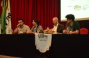 Painel de Ex-alunos #sistel20anos: com a participação dos egressos Marcus Vinícius Sanches Ribeiro, Vanessa Tavares, Alexsandro De Castro Xavier e Everton Juliano dos Anjos.