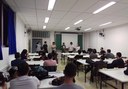 Alunos veteranos do curso compartilharam experiências com os calouros