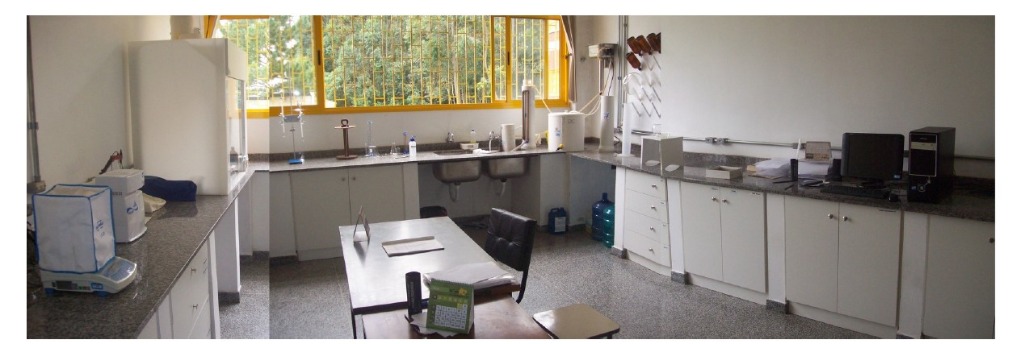 Sala de preparo de reagentes