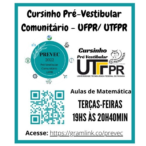 Cursinho pré-vestibular comunitário UFPR/UTFPR