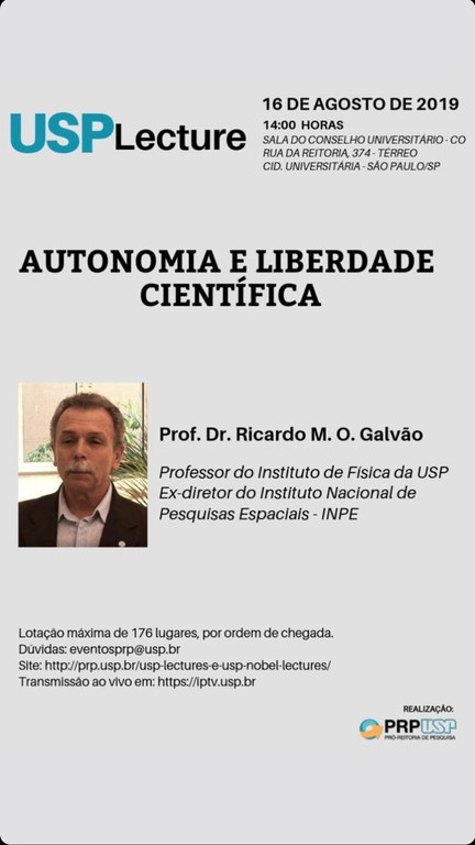 Autonomia e Liberdade Científica - USPLecture