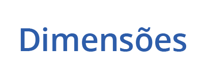 dimensões branco