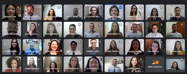 Formandos da Colação Magna - 25 de outubro de 2021