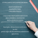 INSCRIÇÕES ABERTAS
