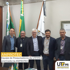 Na foto, da esquerda para direita: Felipe Haddad Manfio, Luiz Cesar de Oliveira, Márcio Jacometti, Juliano Cesar de Oliveira e Jair de Oliveira.