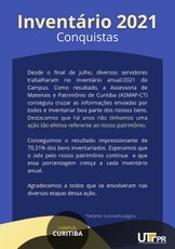 Informativo sobre o resultado do inventário 2021