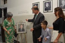 Da esquerda para a direita: Rossana Finau, Marcos Schiefler e a família (Foto: Andreza Modesto).
