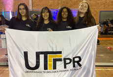 Equipe Feminina de basquete 3x3 da UTFPR-CT (Foto: arquivo pessoal).