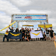 Equipe participa da 24° Competição SAE BRASIL Aerodesign. (Foto: Aerodesign UTFPR Curitiba)