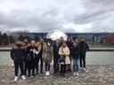 Visita ao parque "La Villette" guiada pelo arquiteto Leoncio Orellana, responsável pelas obras. (Foto: acervo pessoal)