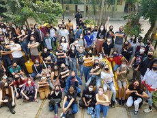 O primeiro tour reuniu 90 estudantes e aconteceu no dia 20 de novembro, na Sede Centro.