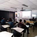 Os cursos e palestras foram realizados de modo híbrido (foto: Acervo Pessoal)