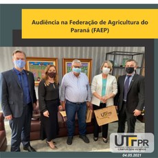 Câmpus Dois Vizinhos apresenta projeto da Fazenda Modelo para a FAEP