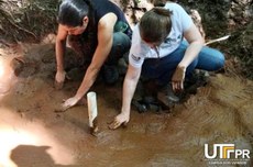 Durante a atividade foi destacada a importância da água e da preservação das fontes naturais para a vida em nosso Planeta
