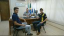 Integrantes do CA em reunião com o Diretor-Geral