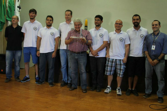 visita do astronauta Marcos Pontes