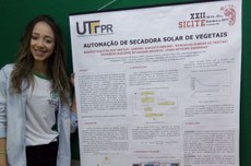 Aluna do curso técnico em Informática do IFPR, Beatriz Maestro dos Santos apresentou um dos melhores trabalhos do Sicite 2017