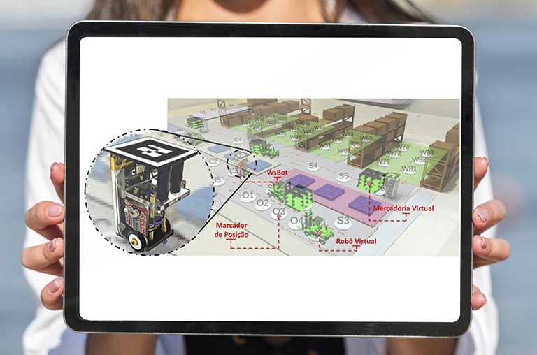 Robos em ambiente industrial