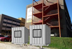 Duas câmaras climáticas estão sendo construídas na sede Ecoville do Câmpus Curitiba (foto com perspectiva)