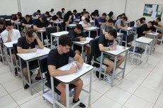 Aplicação da prova no Campus Londrina (Foto: Ascom-LD)