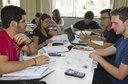 Alunos em sala de aula no Câmpus Guarapuva (Foto: Decom)