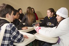 Alunos em sala de aula no Câmpus Dois Vizinhos