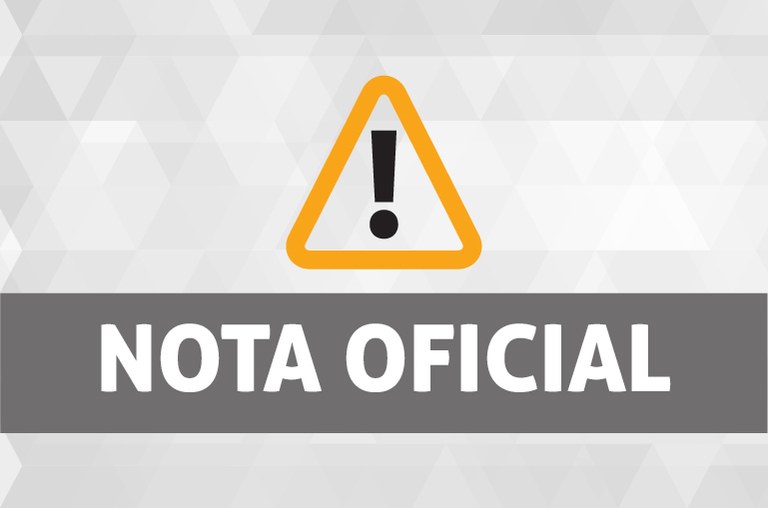 nota oficial