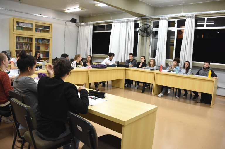 sala de aula de Pato Branco