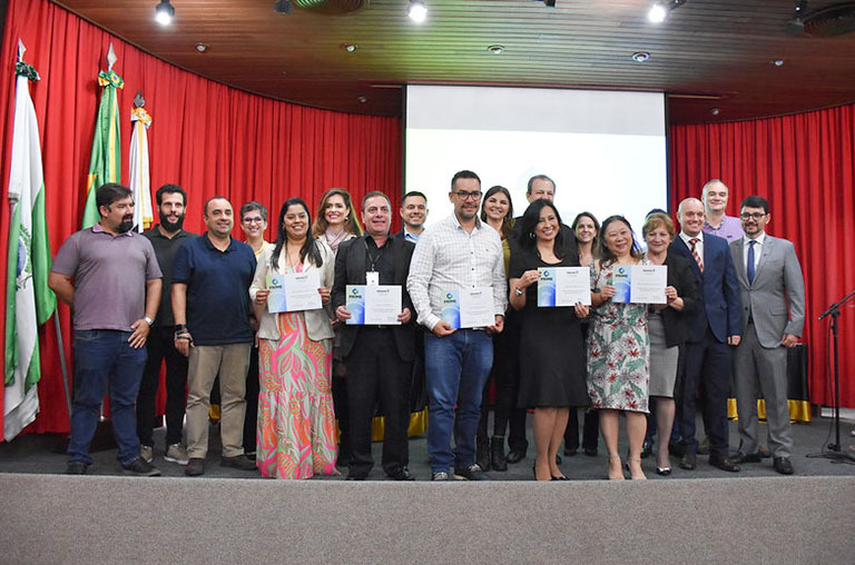 Edição 2022 do Prêmio Paranaense de Ciência e Tecnologia (Foto: Decom)