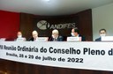 Ministro Edson Fachin, do STF e TSE, participa de reunião com reitores na sede da Andifes (Foto: Divulgação/Andifes)