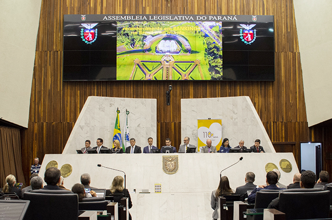 Plenário da Assembleia Legislativa do Paraná (Foto: Decom)