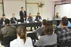 Aula inaugural do doutorado em Planejamento e Governança Pública da UTFPR (Foto: Decom)